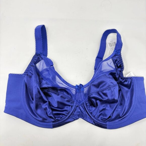 NWT Goddess Keira Underwire Banded Bra Ink Blue 38DD GD6090 Full Coverage - Picture 4 of 8